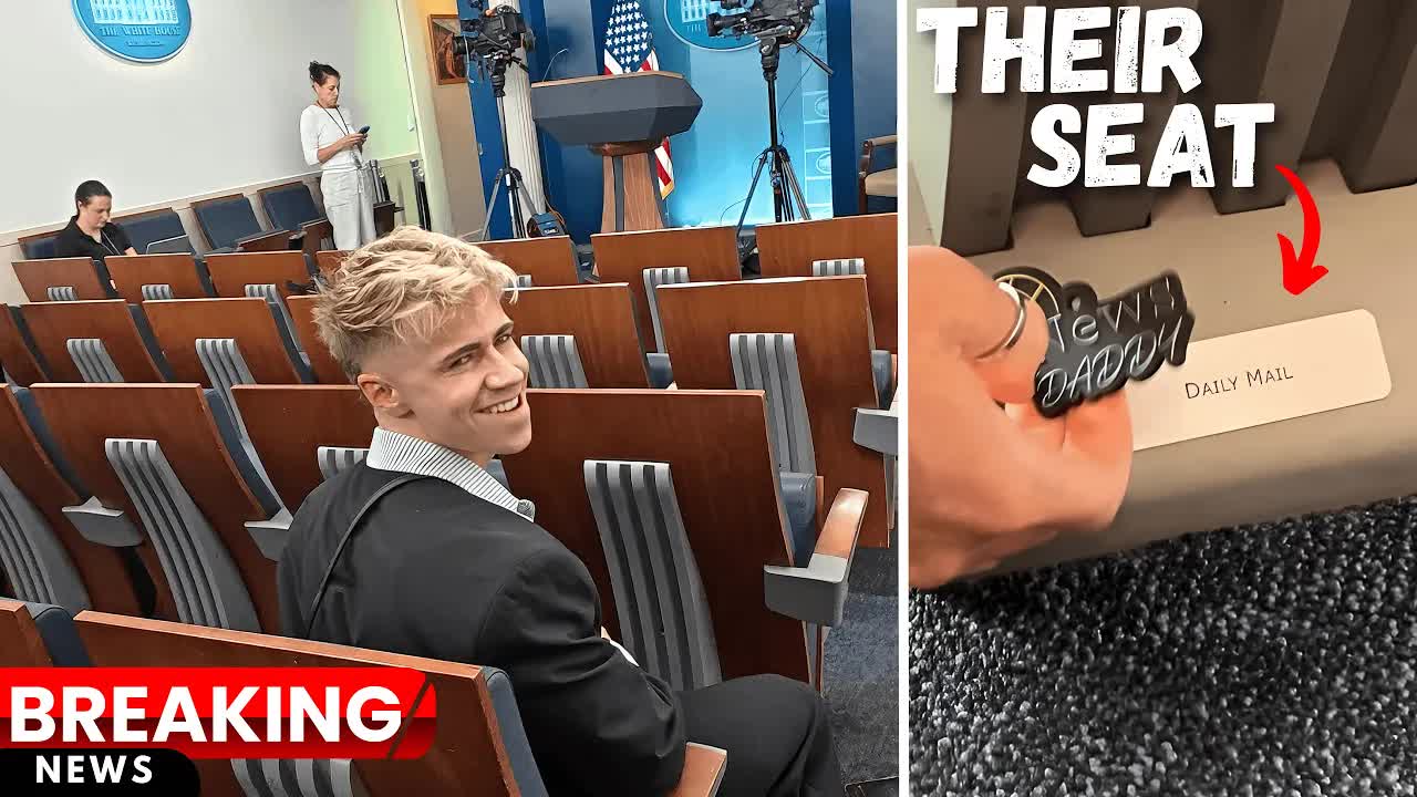 I Replaced Daily Mail At The White House- DAY 2